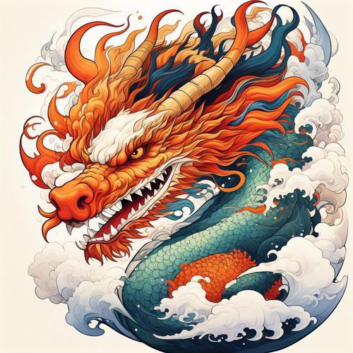 再給我幾張不同風格的龍圖，不同風格的龍圖，你pick哪一款