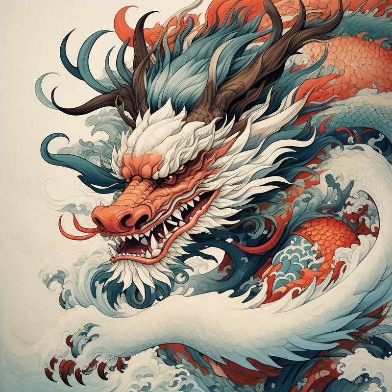 再給我幾張不同風格的龍圖，不同風格的龍圖，你pick哪一款