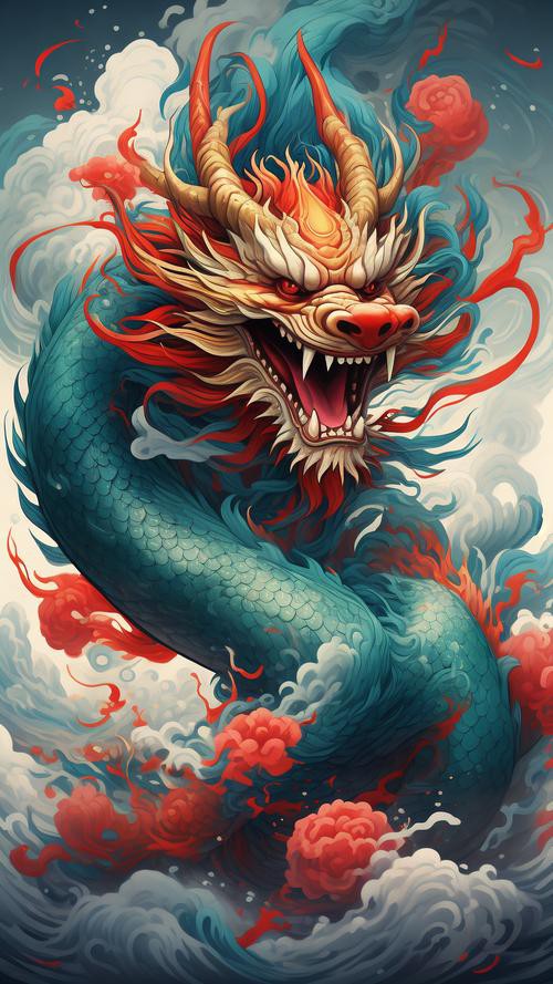 再給我幾張不同風格的龍圖，不同風格的龍圖，你pick哪一款