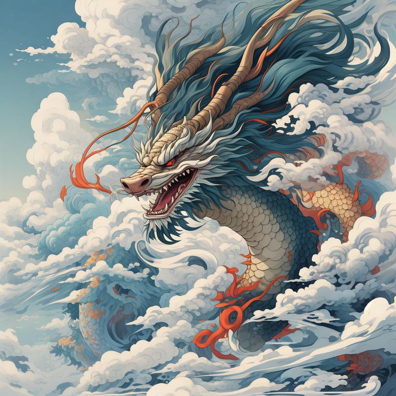 再給我幾張不同風格的龍圖，不同風格的龍圖，你pick哪一款