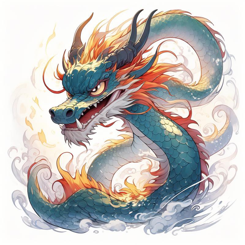 再給我幾張不同風格的龍圖，不同風格的龍圖，你pick哪一款