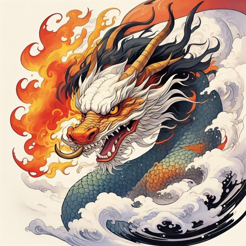 再給我幾張不同風格的龍圖，不同風格的龍圖，你pick哪一款