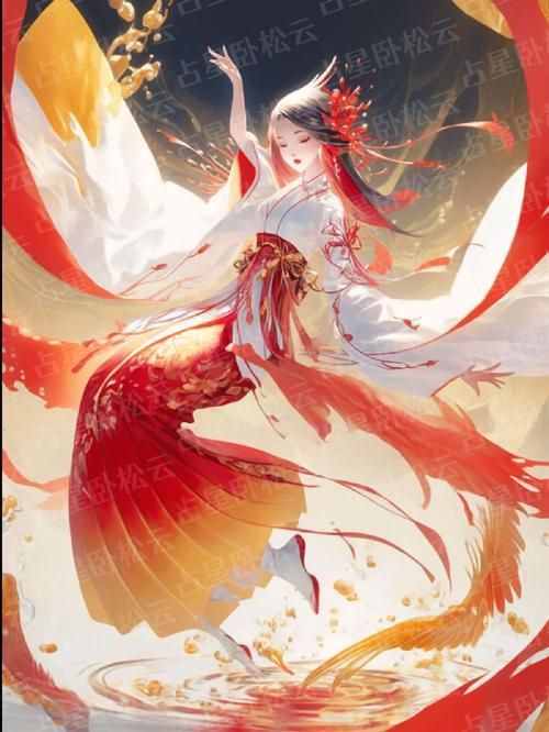 古風(fēng)錦鯉女孩圖片，《古風(fēng)錦鯉女孩圖片》