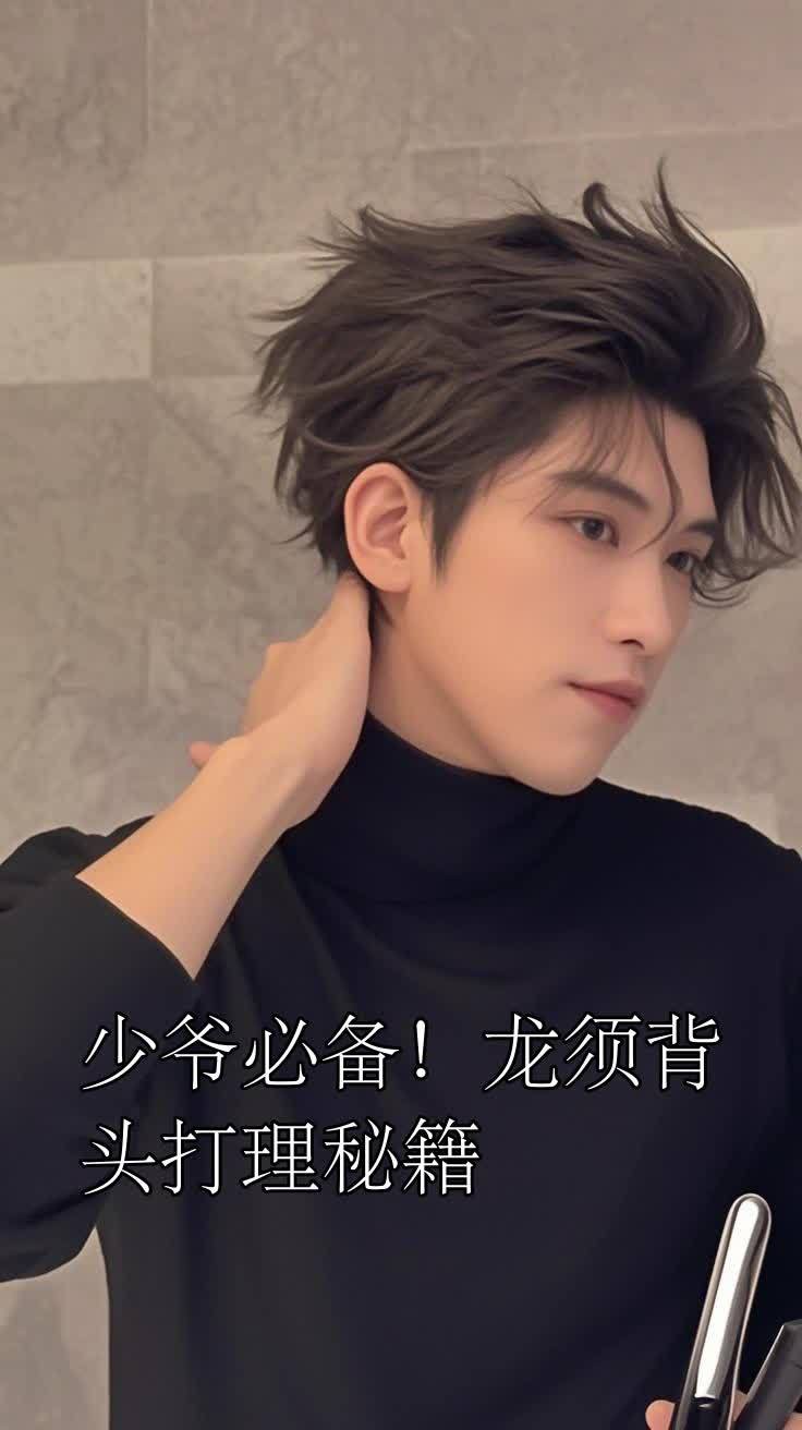 如何打理龍須背頭？，如何打理龍須背頭？龍須背頭入門級教學，一看就會！
