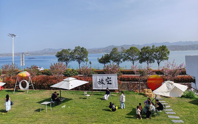 嵩縣龍魚店，嵩縣:一湖碧水景如畫“融湖”激發鄉村振興新活力