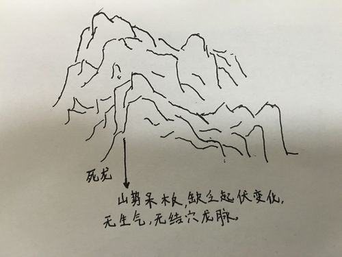 再給我一些風水龍脈圖解的實例，風水龍脈圖解實例