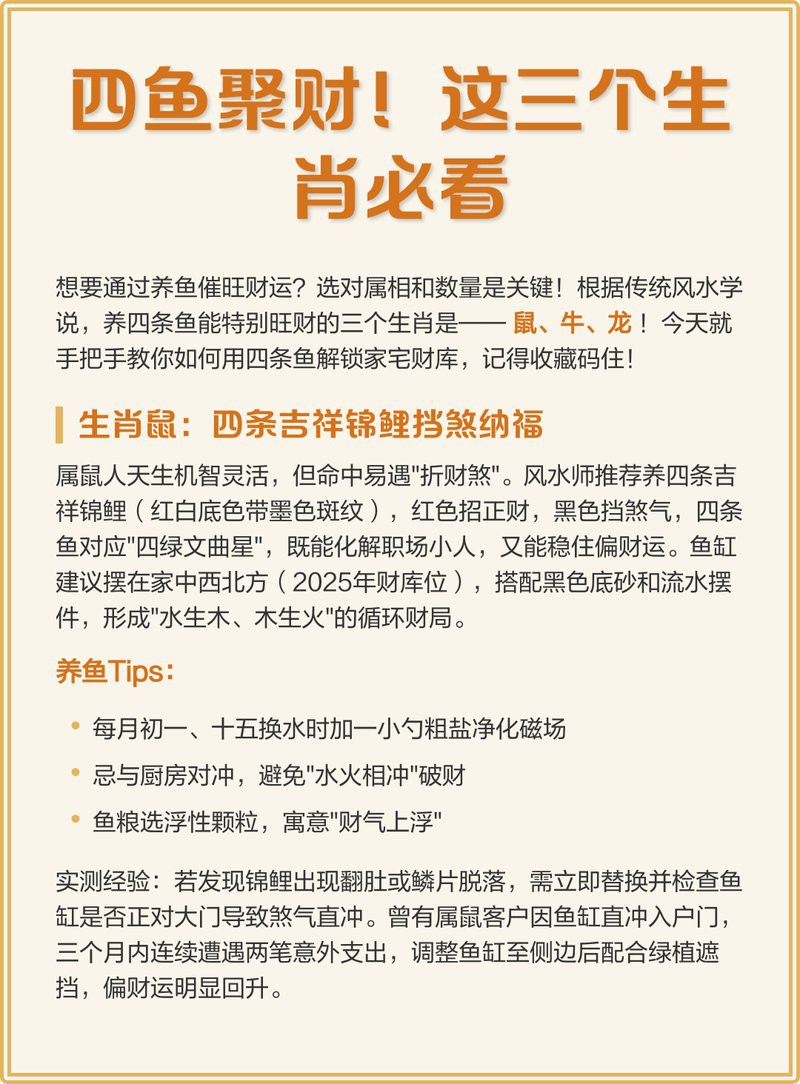 哪些生肖養龍魚最旺財？，什么生肖養龍魚最旺財？
