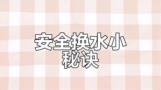如何給過背金龍魚換水？，《如何給過背金龍魚換水？》