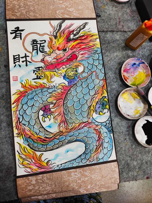 哪里可以找到帶張字的龍畫作？，張姓藝術(shù)家創(chuàng)作的“龍”主題畫作