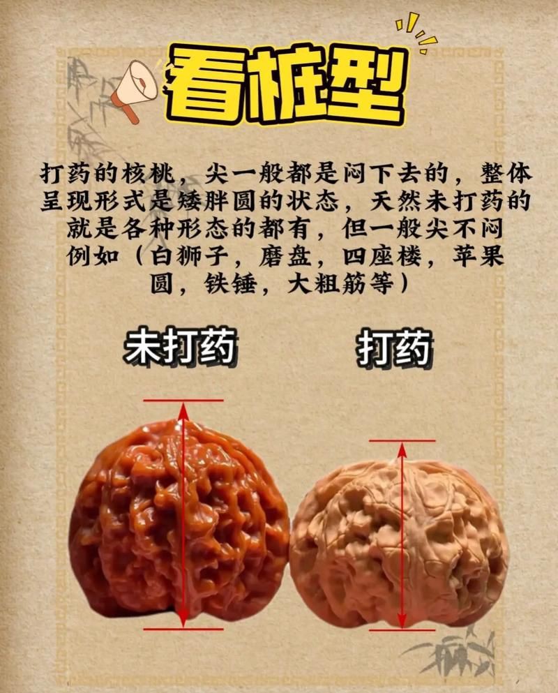 核桃分公母的圖片，《核桃分公母的圖片》核桃分公母的性別特征及鑒別方法