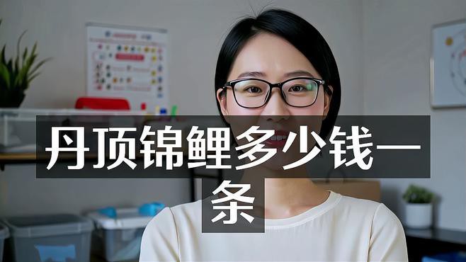 丹頂錦鯉多少錢一只，丹頂錦鯉多少錢一條
