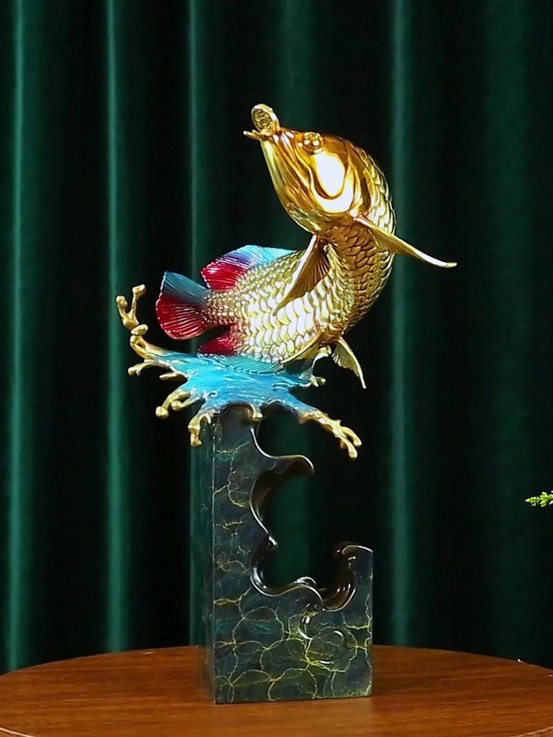 有哪些品牌的招財龍魚擺件值得推薦？