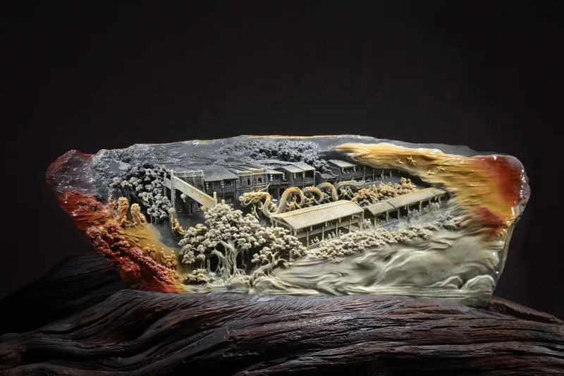 有哪些著名的金龍雕刻作品？，晉安與“金銀細工”邂逅——