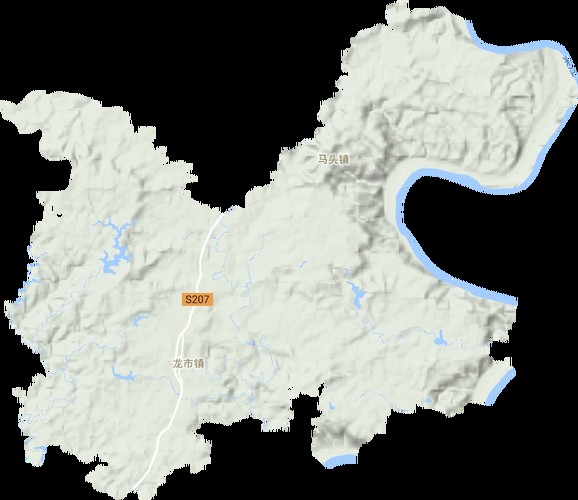 提供一份詳細的東龍鎮衛星地圖，廣西壯族自治區貴港市東龍鎮高清衛星地圖