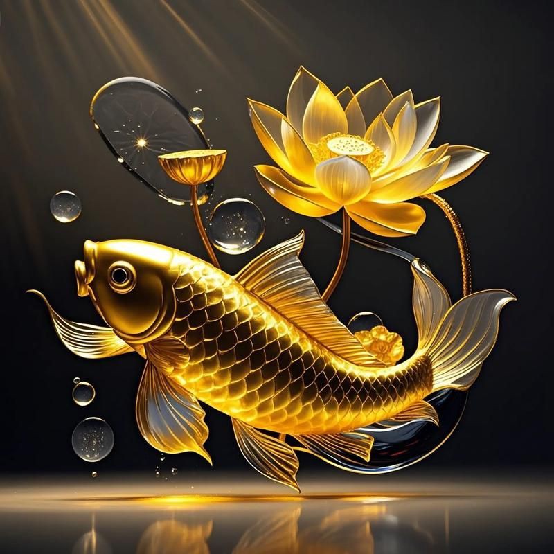 招財轉運魚圖片，《招財轉運魚圖片》