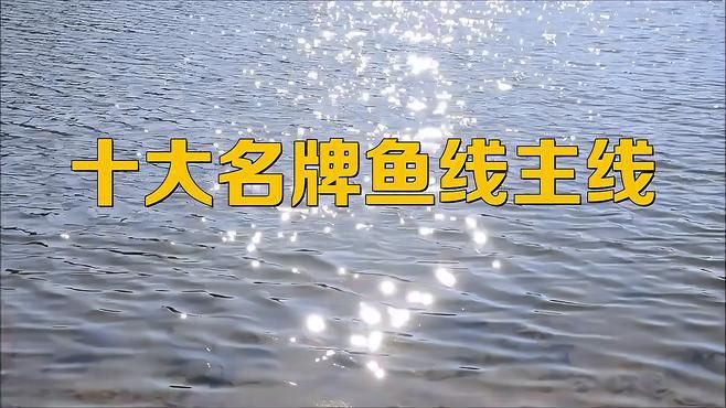 十大名牌魚線主線，2025年釣魚主線十大名牌魚線主線品牌排行榜