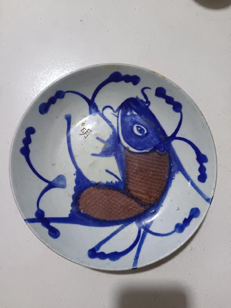 民國(guó)魚盤10萬以上圖片，民國(guó)時(shí)期民國(guó)魚盤