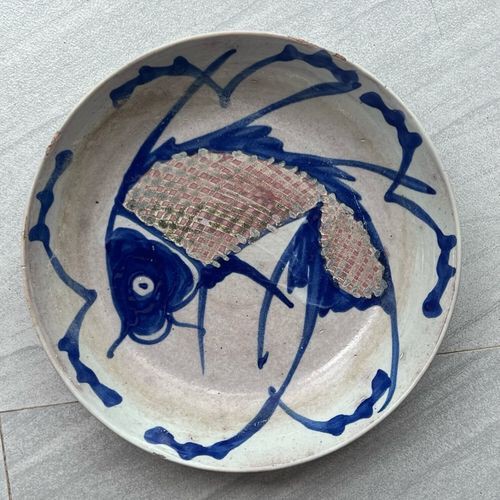 民國(guó)魚盤10萬以上圖片，民國(guó)時(shí)期民國(guó)魚盤