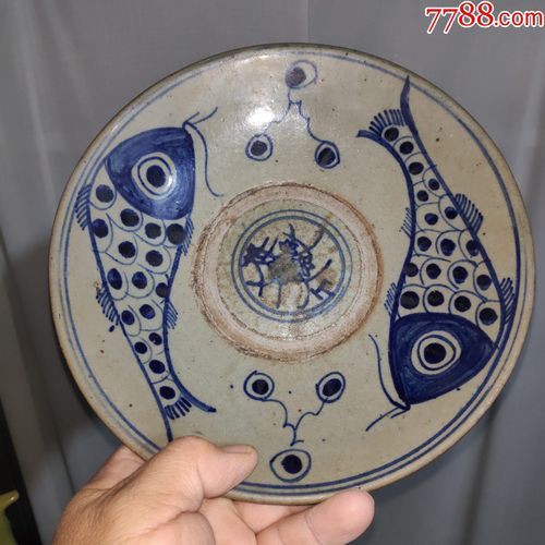 民國(guó)魚盤10萬以上圖片，民國(guó)時(shí)期民國(guó)魚盤