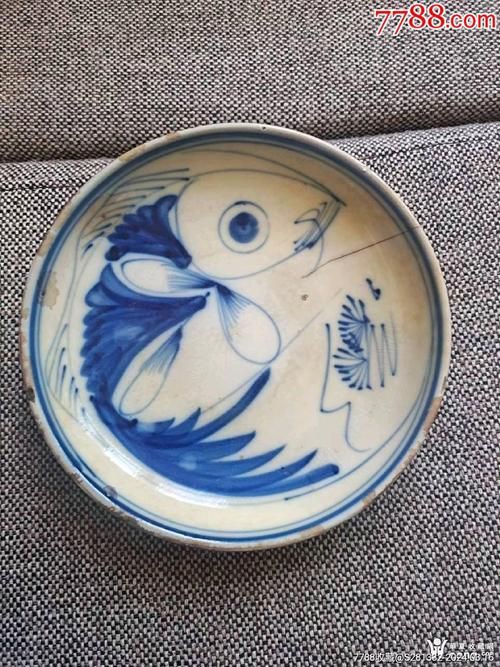 民國(guó)魚盤10萬以上圖片，民國(guó)時(shí)期民國(guó)魚盤