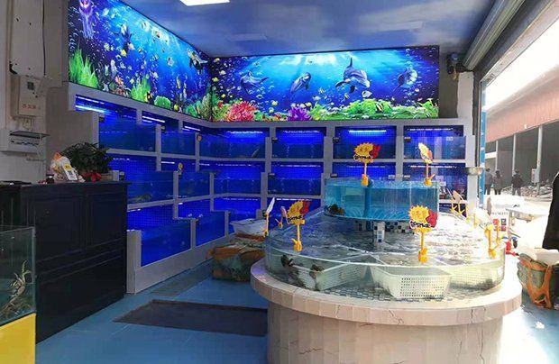 阿里魚缸定做，阿里巴巴魚缸定做