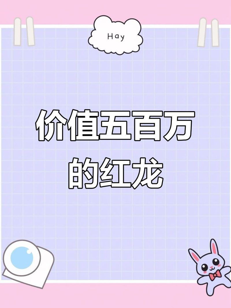 紅龍魚價格大概是多少？，紅龍魚大概多少錢一條