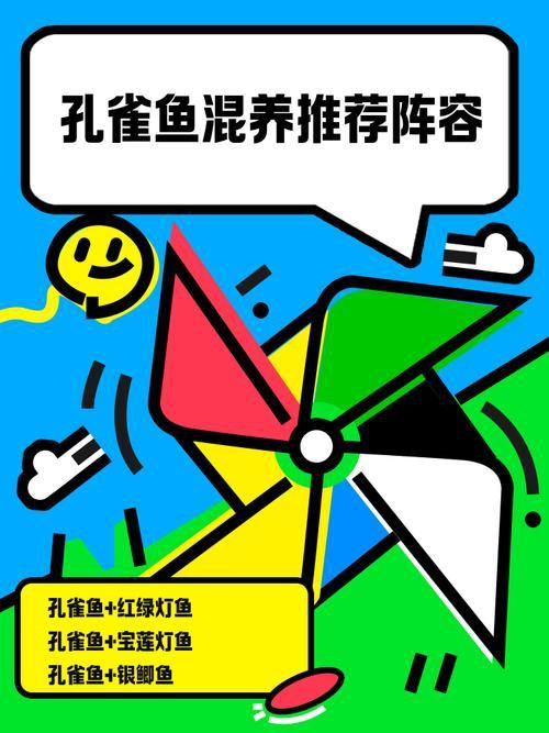 孔雀魚混養最佳搭配圖，孔雀魚可以和哪些觀賞魚混養