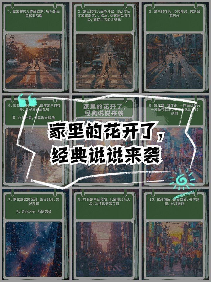 家花最經典十句話，《家花最經典十句話》《家花最經典十句話》聚焦“家花”