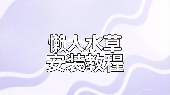 如何固定龍魚缸中的水草？，小羊老師培訓日記龍魚缸固定水草缸組裝全攻略