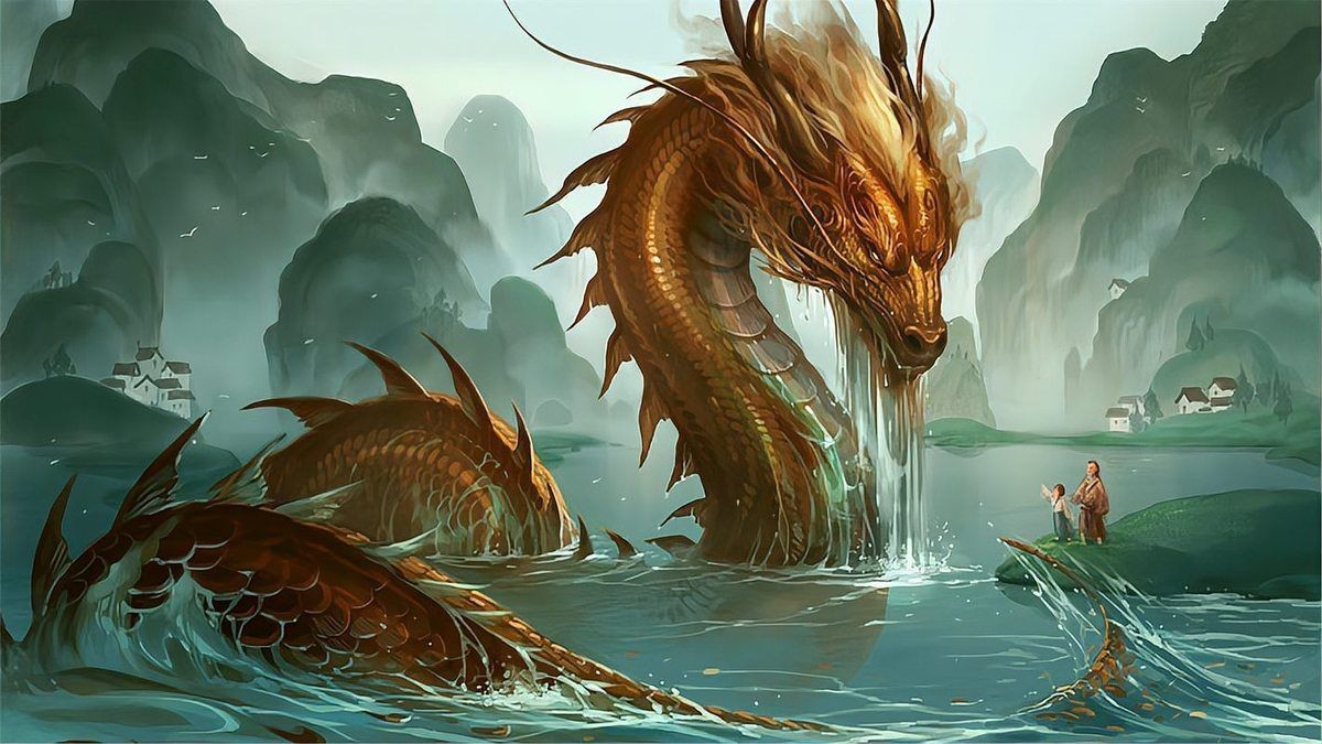 紅龍藍龍在不同文化中的形象，從西方到中國～“龍的文化”