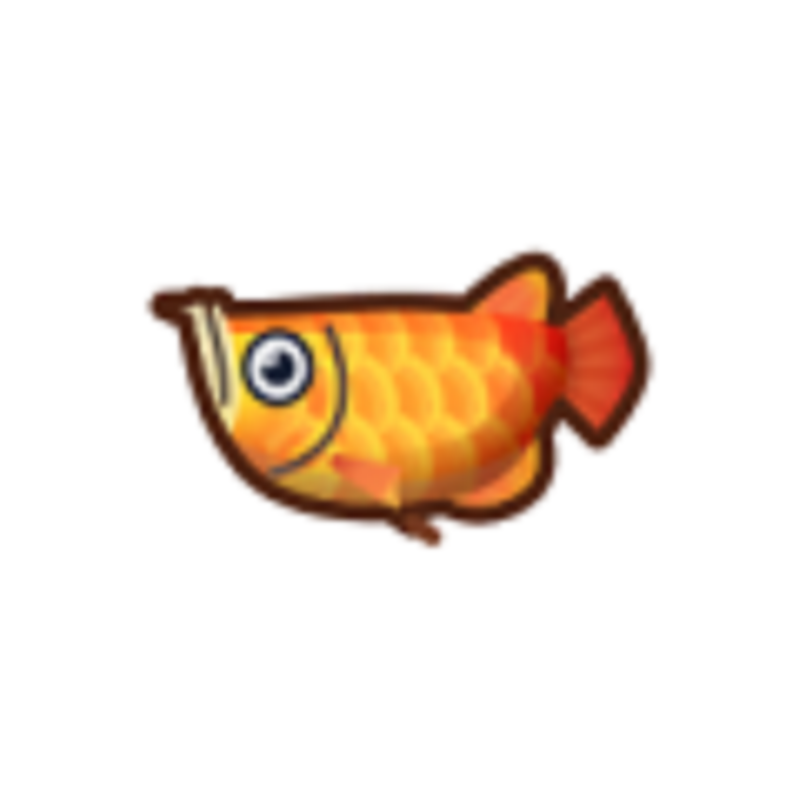 動森 巨骨舌魚，《動物森友會》中的巨骨舌魚