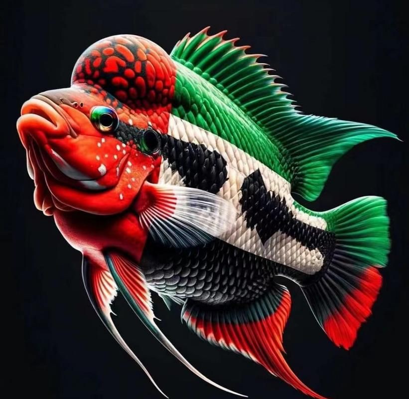 羅漢古典魚圖片，zili羅漢魚品種圖鑒!看看你家的羅漢魚是哪種