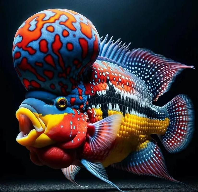 羅漢古典魚圖片，zili羅漢魚品種圖鑒!看看你家的羅漢魚是哪種