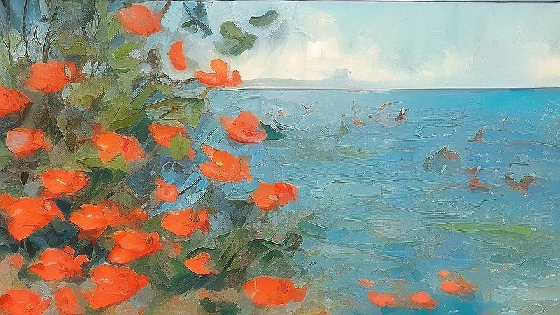 紅龍魚壁紙電腦桌面，《紅龍魚壁紙電腦桌面》