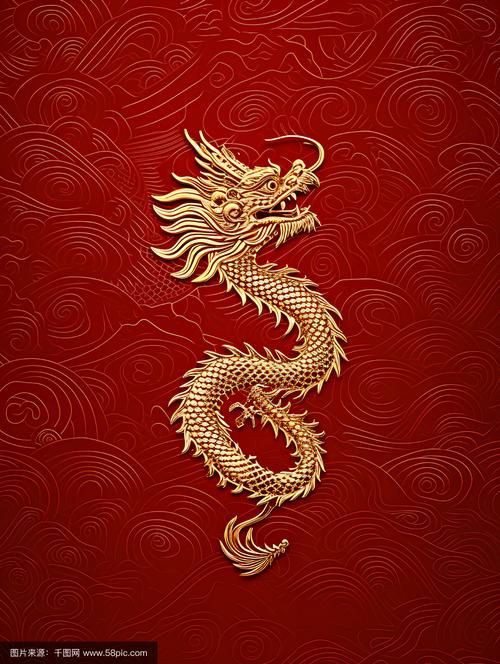 紅色龍圖片100張，《紅色龍圖片100張》