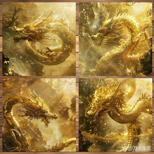 推薦一些著名的風水龍圖片，中國風水墨龍設計素材