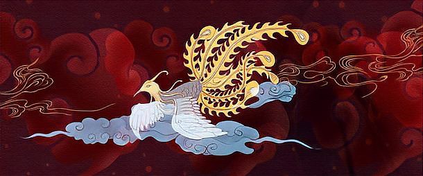 鳳凰的起源和歷史，《山海經》系統記載了鳳凰完整的道德象征的道德象征