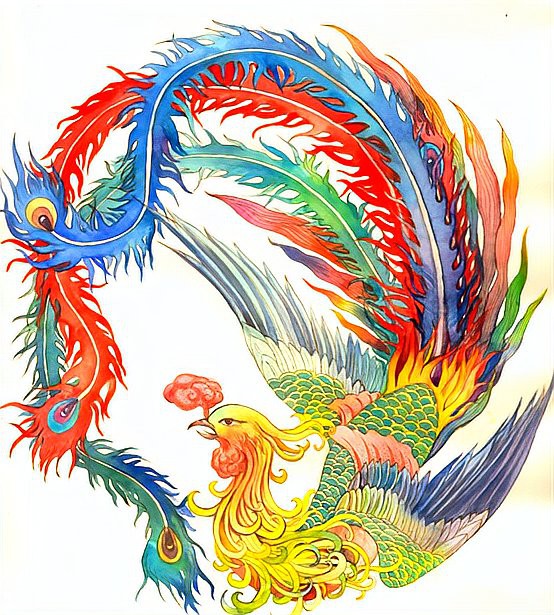鳳凰的起源和歷史，《山海經》系統記載了鳳凰完整的道德象征的道德象征