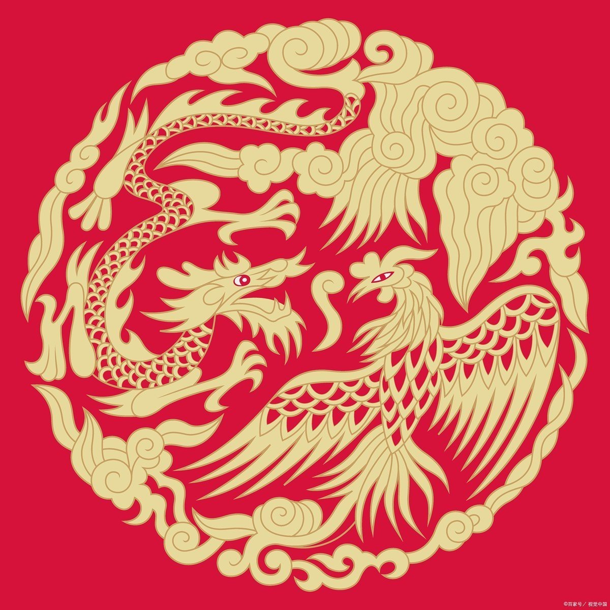 鳳凰頭朝向寓意，鳳凰頭部朝向的寓意