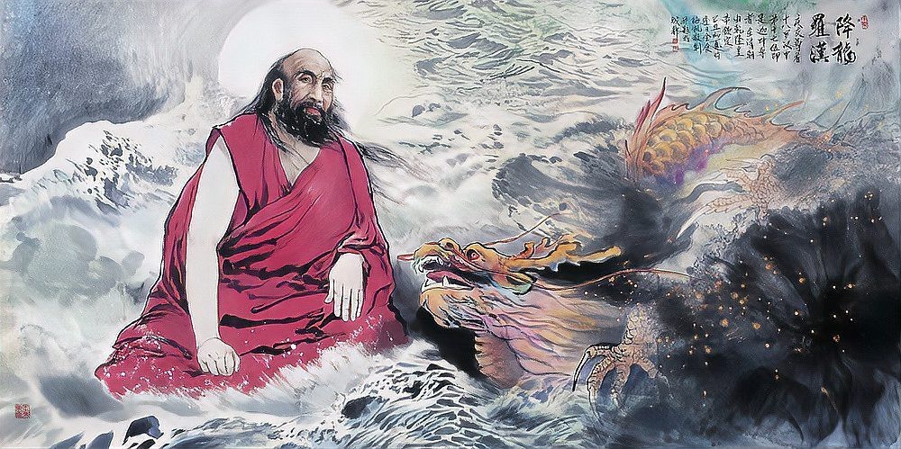 十八羅漢都拿什么法器，佛教文化中的十八羅漢 十八羅漢都拿什么法器，佛教文化中的十八羅漢 龍魚論壇 第2張