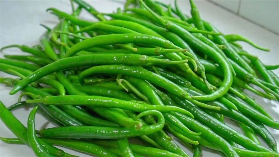 綠辣椒圖片，綠色辣椒圖片大全