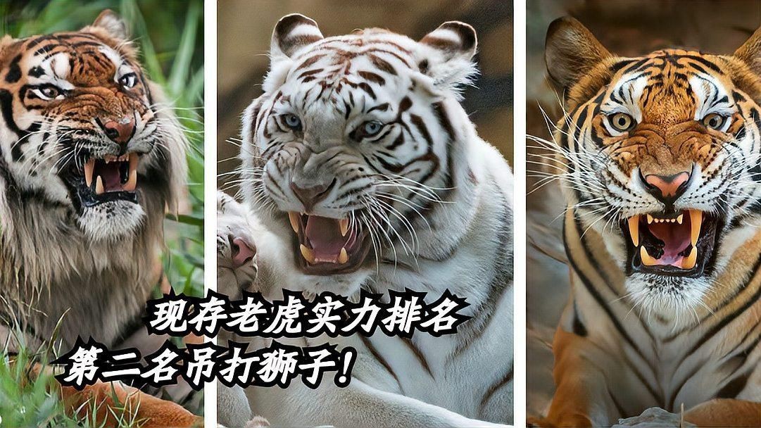 老虎最強第一名是誰，老虎界真正的王者五大猛虎排行揭秘第一名不是東北虎