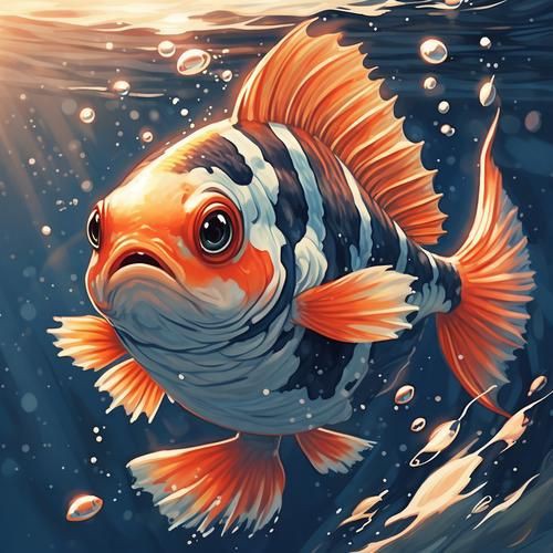 有沒有更多關(guān)于吉祥物魚的圖片？，吉祥物魚常被賦予美好寓意如年年有余、富貴吉祥等