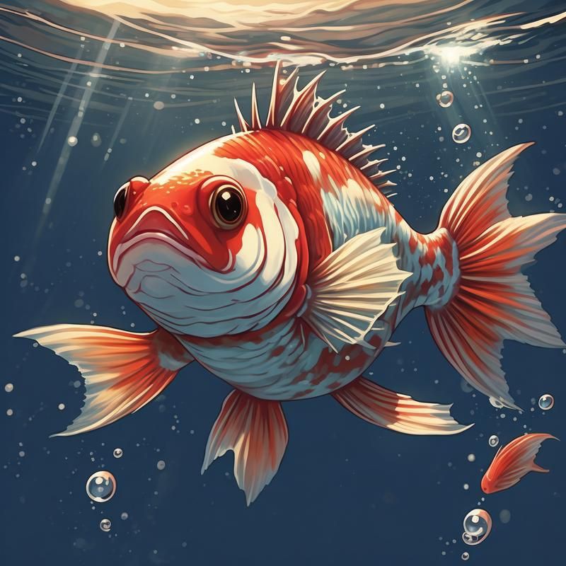 有沒有更多關(guān)于吉祥物魚的圖片？，吉祥物魚常被賦予美好寓意如年年有余、富貴吉祥等