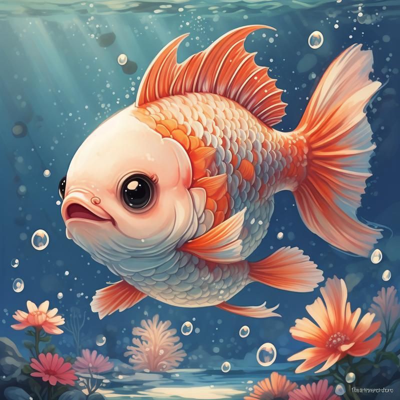 有沒有更多關(guān)于吉祥物魚的圖片？，吉祥物魚常被賦予美好寓意如年年有余、富貴吉祥等