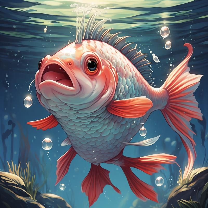 有沒有更多關(guān)于吉祥物魚的圖片？，吉祥物魚常被賦予美好寓意如年年有余、富貴吉祥等