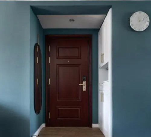 入戶門看見魚缸最吉利，入戶魚缸設計