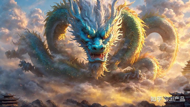 能提供一張具體的霸氣龍圖片嗎？