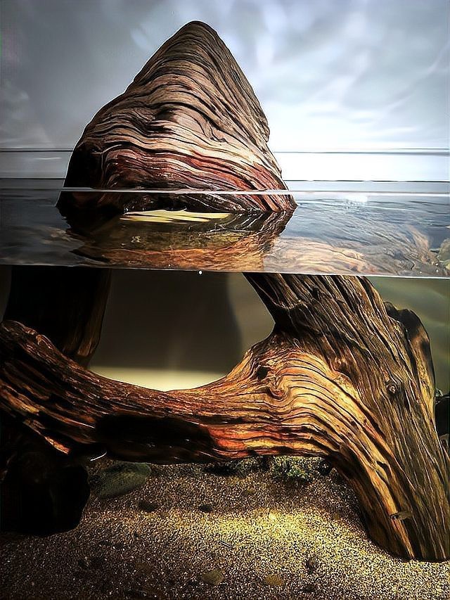 養(yǎng)龍魚用沉木到底好不好呢圖片