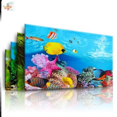 高端魚(yú)缸背景畫(huà)高清貼紙（個(gè)性化魚(yú)缸背景設(shè)計(jì)）